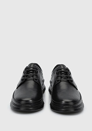 Siyah Deri Erkek Ayakkabı