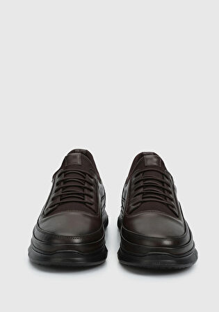 Kahve Deri Erkek Ayakkabı
