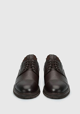 Kahve Deri Erkek Ayakkabı