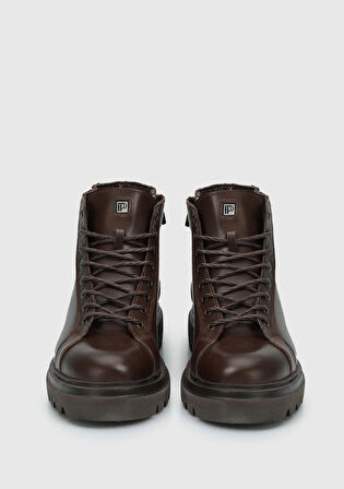 Kahve Deri Erkek Bot