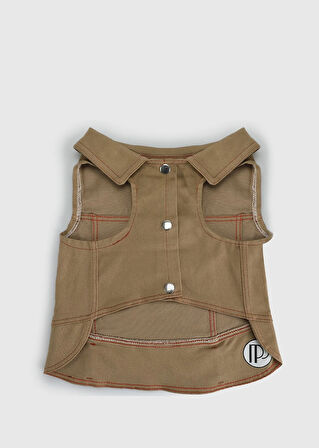 Bej  Provoq K0022 Kostüm Denim Bej