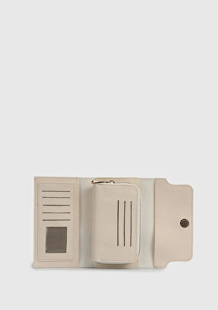 Bej Kadın Cüzdan