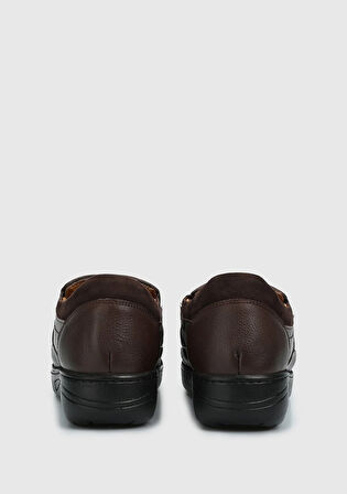 Kahve Deri Kadın Ayakkabı