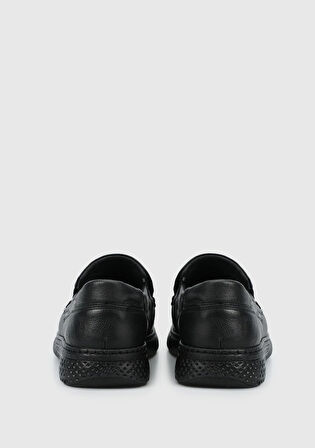 Siyah Deri Erkek Ayakkabı