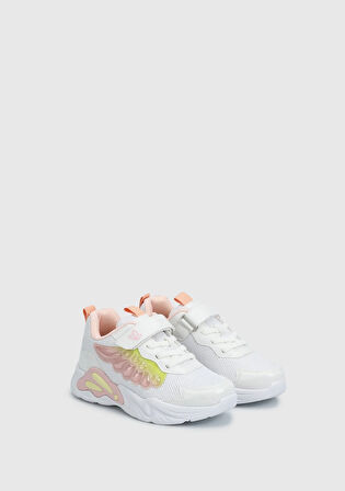 Beyaz Kız Çocuk Sneaker