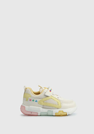 Krem Kız Çocuk Sneaker