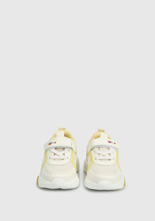 Krem Kız Çocuk Sneaker