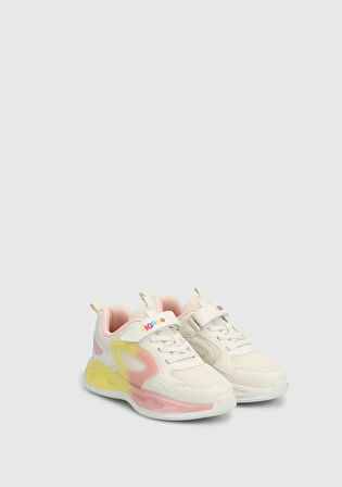 Krem Kız Çocuk Sneaker