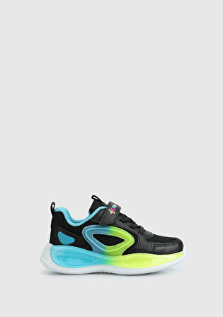Siyah Erkek Çocuk Sneaker