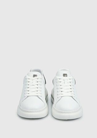 Beyaz Deri Kadın Sneaker