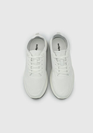 Beyaz Deri Erkek Sneaker