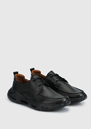 Siyah Deri Erkek Ayakkabı