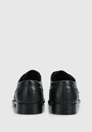 Siyah Deri Erkek Ayakkabı