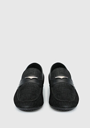 Siyah Deri Erkek Ayakkabı