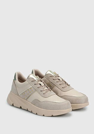 Bej Kadın Sneaker