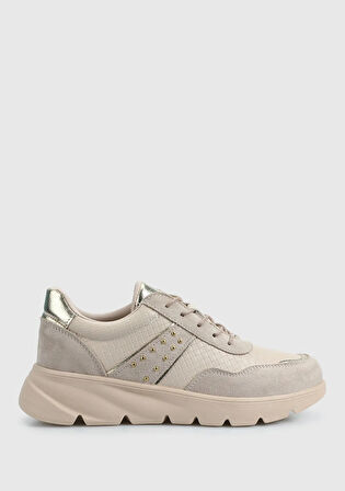 Bej Kadın Sneaker