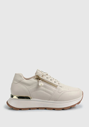 Bej Kadın Sneaker