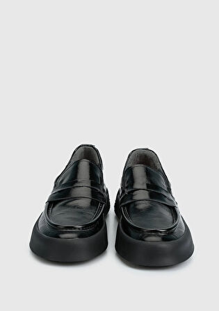 Siyah Deri Erkek Ayakkabı