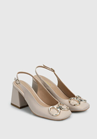 Bej Kadın Ayakkabı