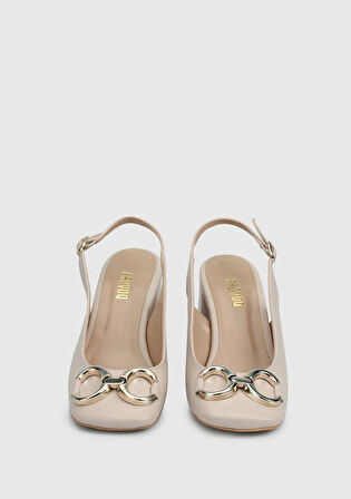 Bej Kadın Ayakkabı