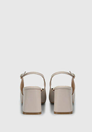 Bej Kadın Ayakkabı