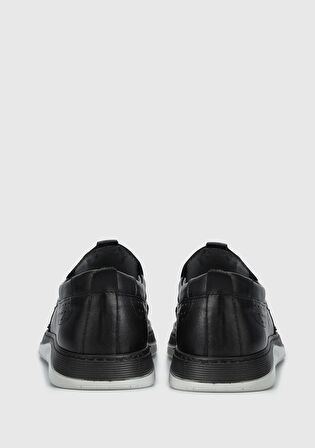 Siyah Deri Erkek Ayakkabı