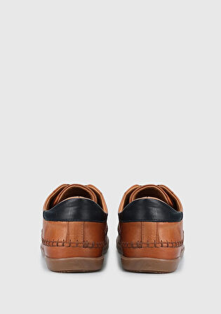 Taba Deri Kadın Ayakkabı