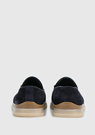 Lacivert Deri Erkek Ayakkabı