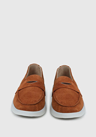 Taba Deri Kadın Ayakkabı