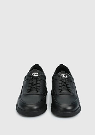 Siyah Deri Erkek Ayakkabı