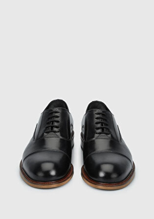 Siyah Deri Erkek Ayakkabı