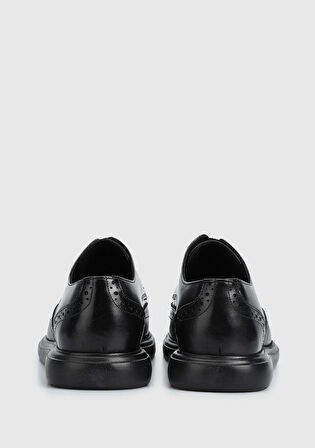 Siyah Deri Erkek Ayakkabı