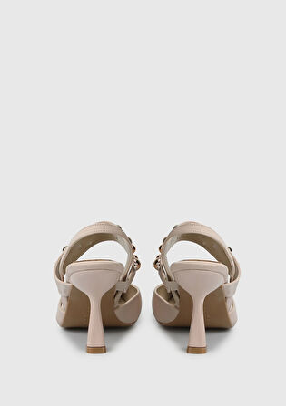 Bej Kadın Ayakkabı