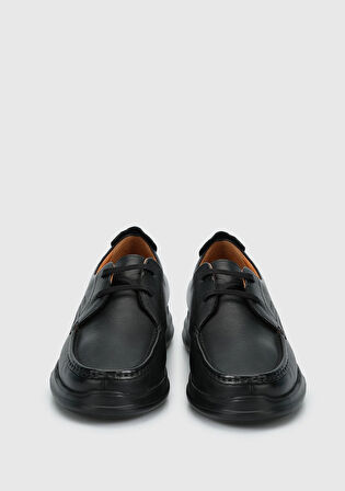 Siyah Deri Erkek Ayakkabı