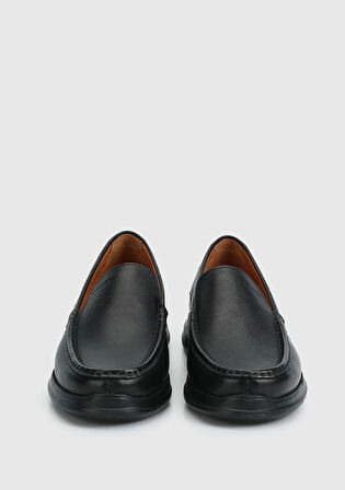 Siyah Deri Erkek Ayakkabı