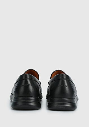 Siyah Deri Erkek Ayakkabı
