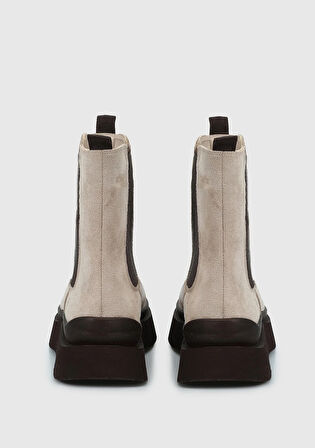 Bej Kadın Bootie