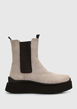 Bej Kadın Bootie