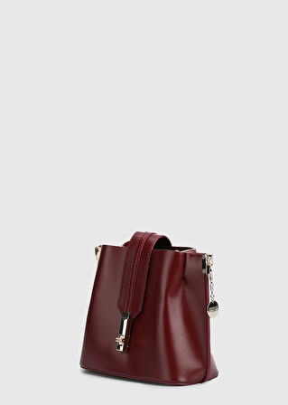 Bordo Kadın Çapraz Çanta