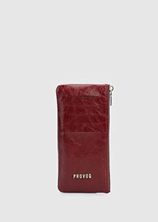 Bordo  Provoq AD1024 Zeyna Bordo Cüzdan