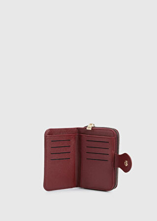Bordo  Provoq AD1028 Zeyna Bordo Cüzdan