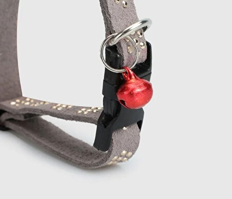 Gri  Provoq T1056 Gri Taşlı İnceTasma Kedi