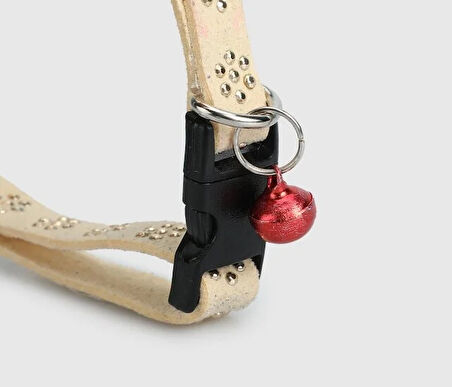Bej  Provoq T1059 Bej Taşlı İnceTasma Kedi