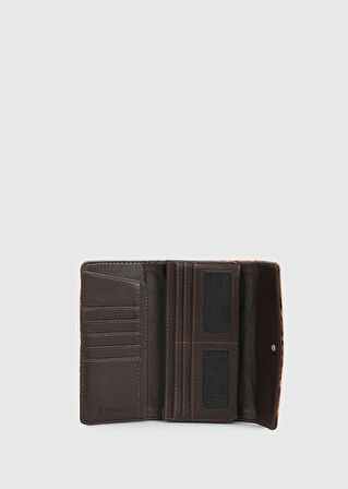 Siyah  Provoq 523 turuncu Cüzdan