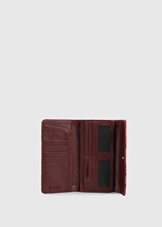 Siyah  Provoq 523 bordo Cüzdan