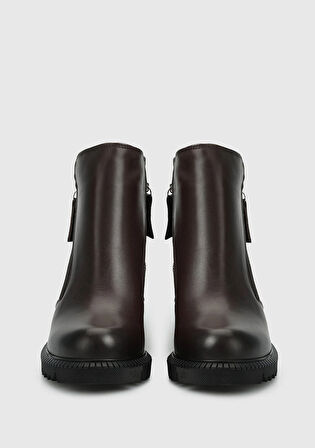 Kahve Deri Kadın Bot