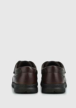 Kahve Deri Kadın Ayakkabı