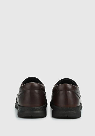 Kahve Deri Kadın Ayakkabı