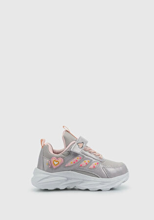 Gümüş Kız Çocuk Sneaker
