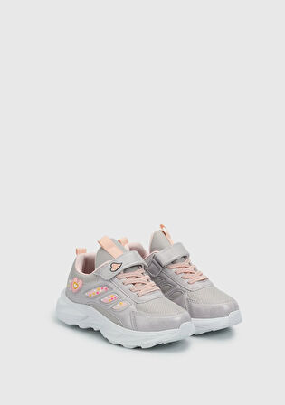 Gümüş Kız Çocuk Sneaker